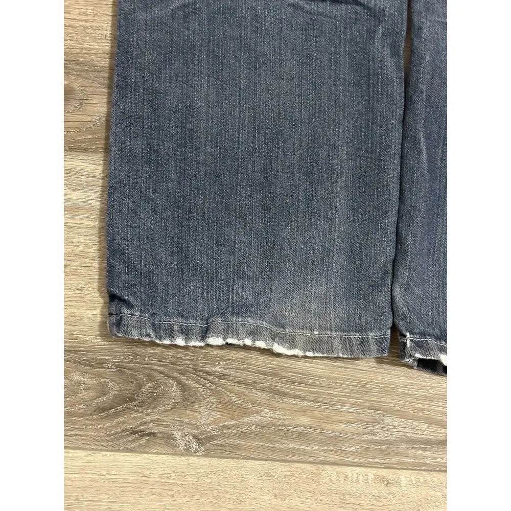 Pacific Blue Washed Baggy Jeans Y2K Streetwear Skater Retro - Men’s 36x30